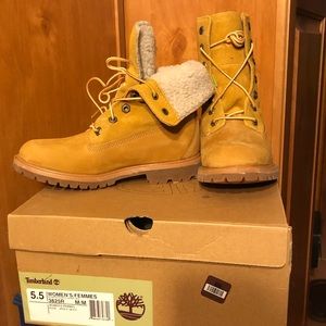 NIB Timberland Teddy Fold Down Boot